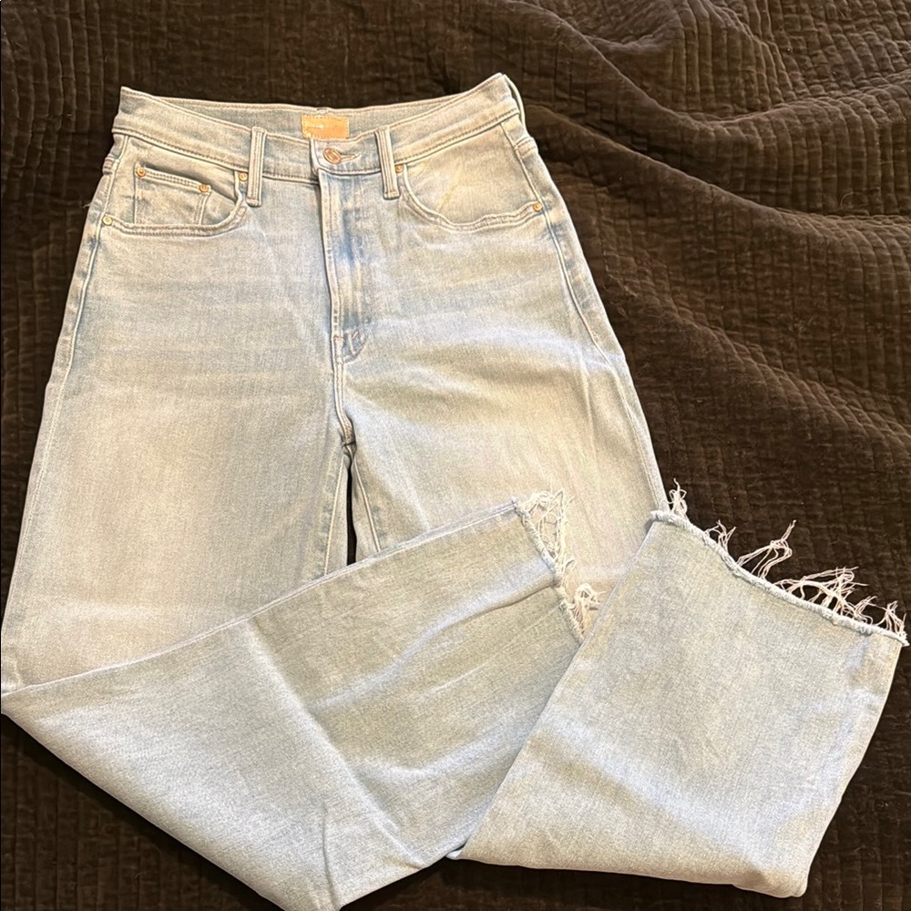 MOTHER-the rambler ankle fray
